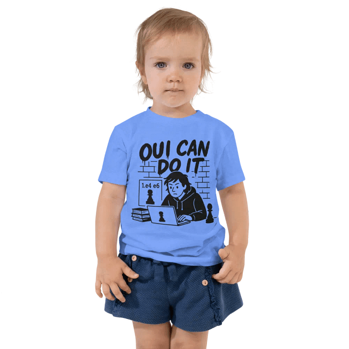 Oui Can Do It - Toddler T-Shirt product image (1)