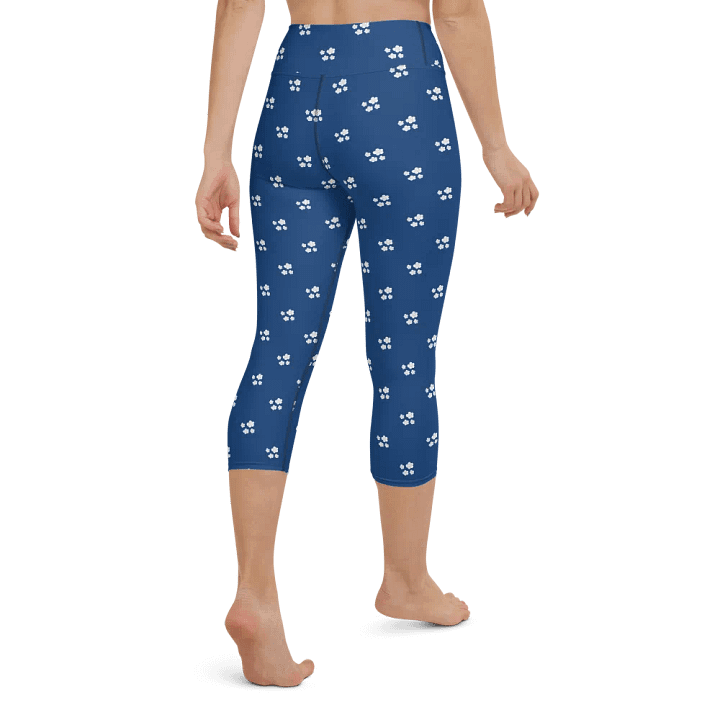 Pawsitively Stylish Yoga Capri Leggings product image (2)