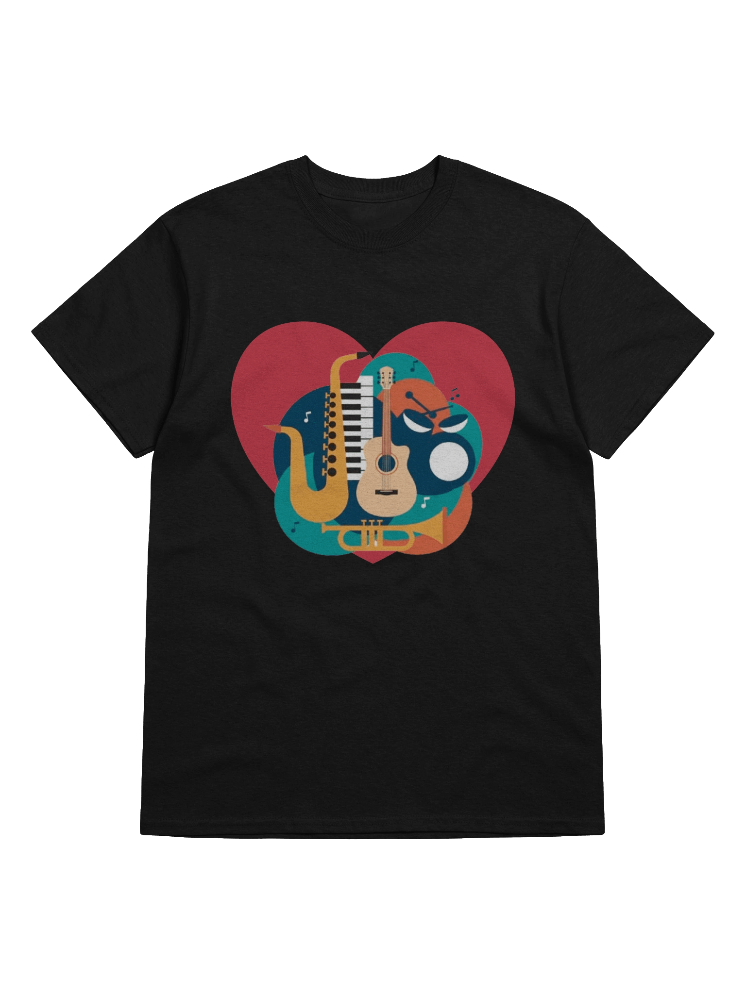 Dynamic Music Heart - Vibrant Instrument Cluster Design for Band Lovers & Creative Souls product image (5)
