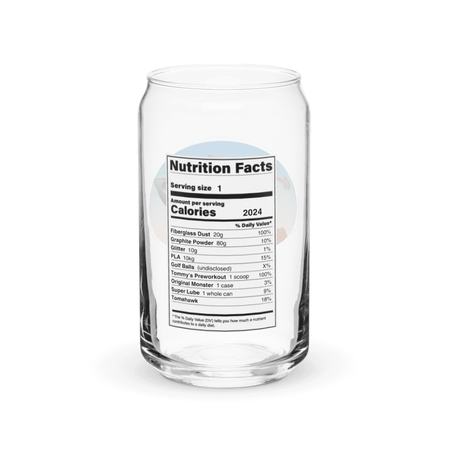 AG24 Rocket Fuel Can Glass product image (5)