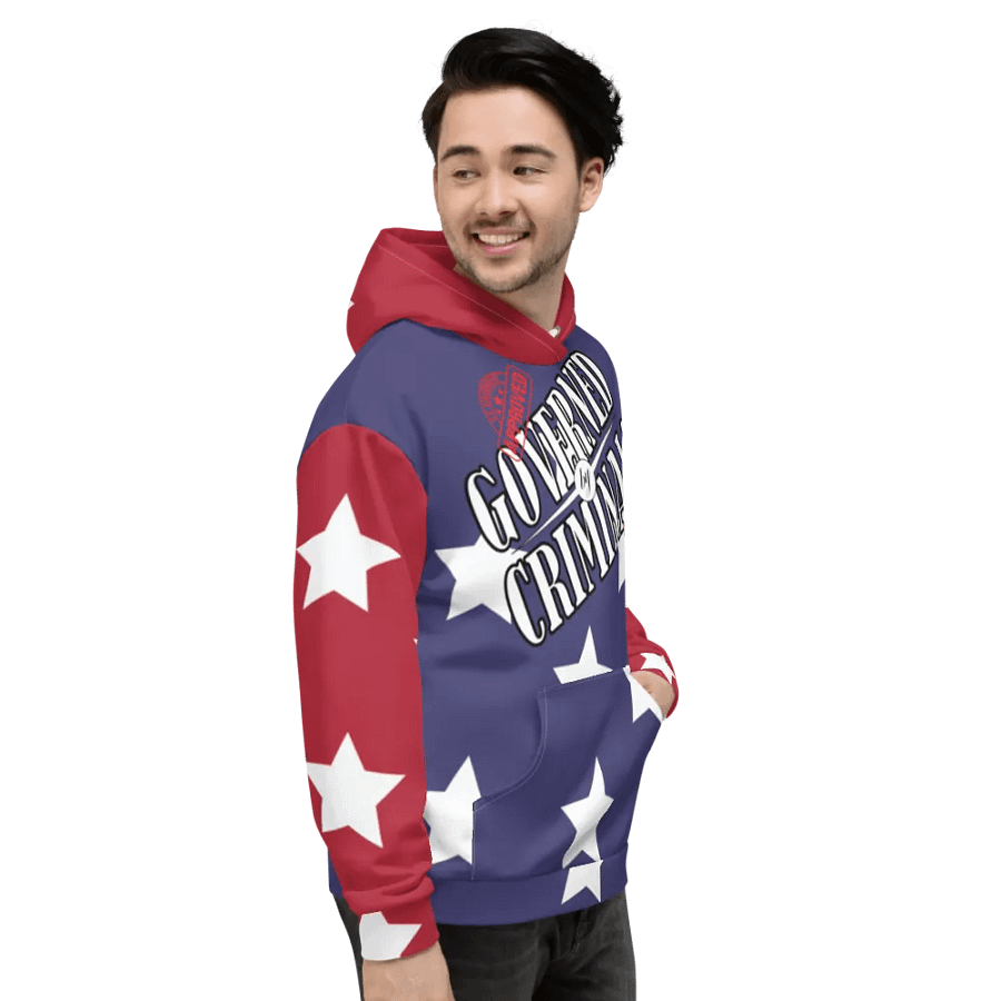 Governed By Criminals - USA - Recycled Unisex Hoodie product image (6)