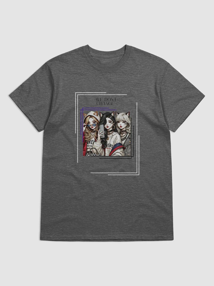 Gothic Anime Girls T-Shirt | Trendy Streetwear Cat Ear Hoodie Art | Aesthetic Urban Fashion Tees product image (3)