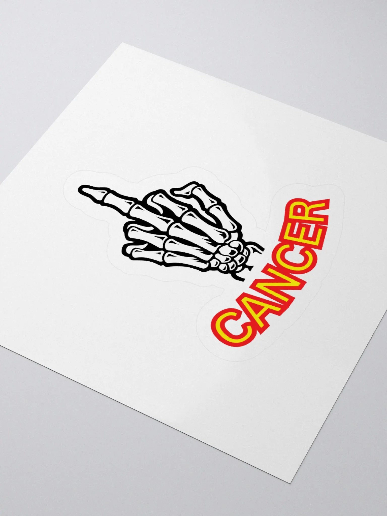 Defiant Cancer Kiss Cut Stickers product image (8)