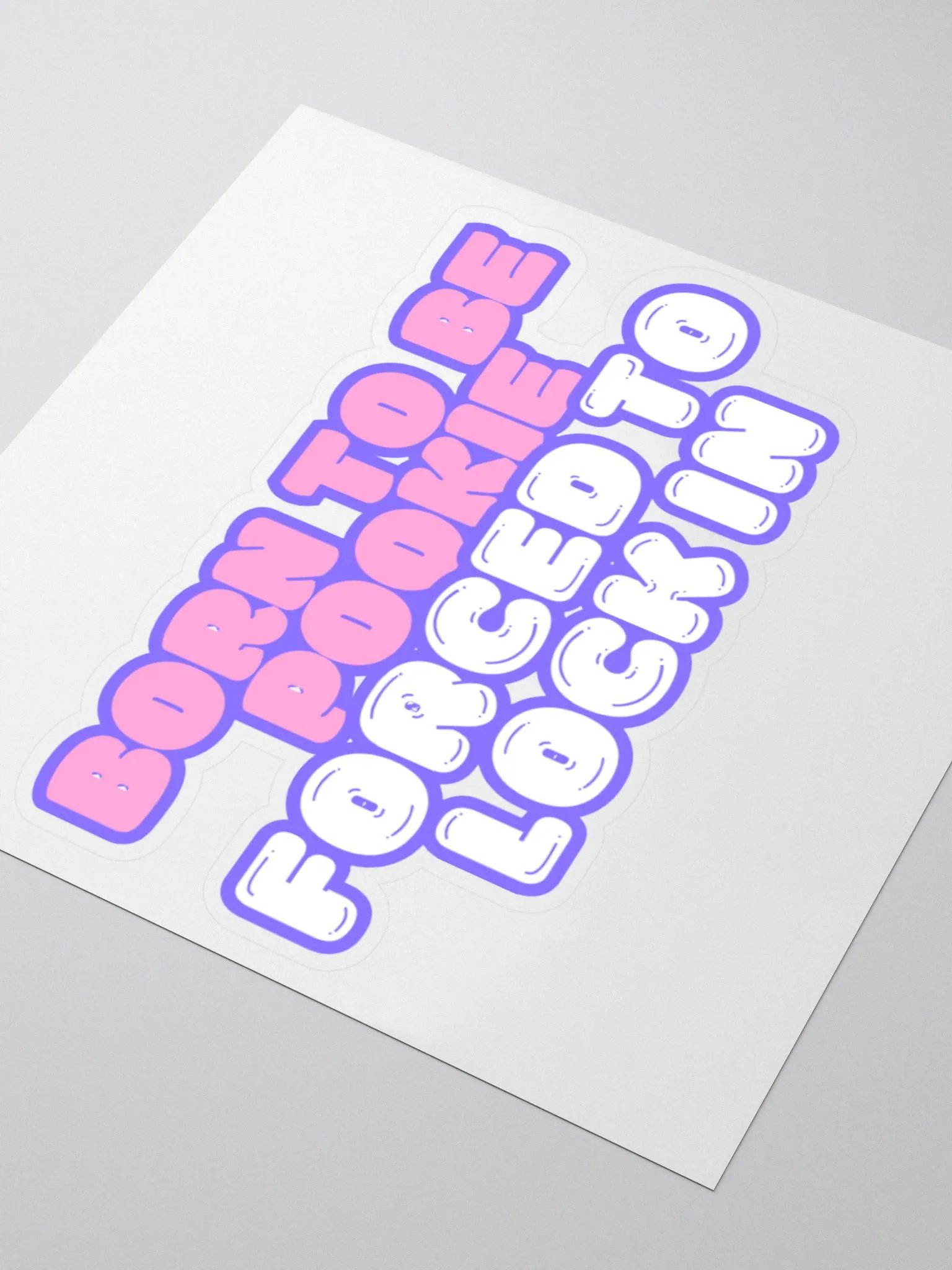 Born to be Pookie Sticker product image (3)