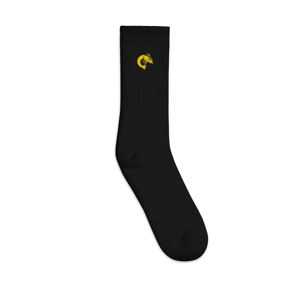 GSG Embroided Shrimp Socks product image (2)