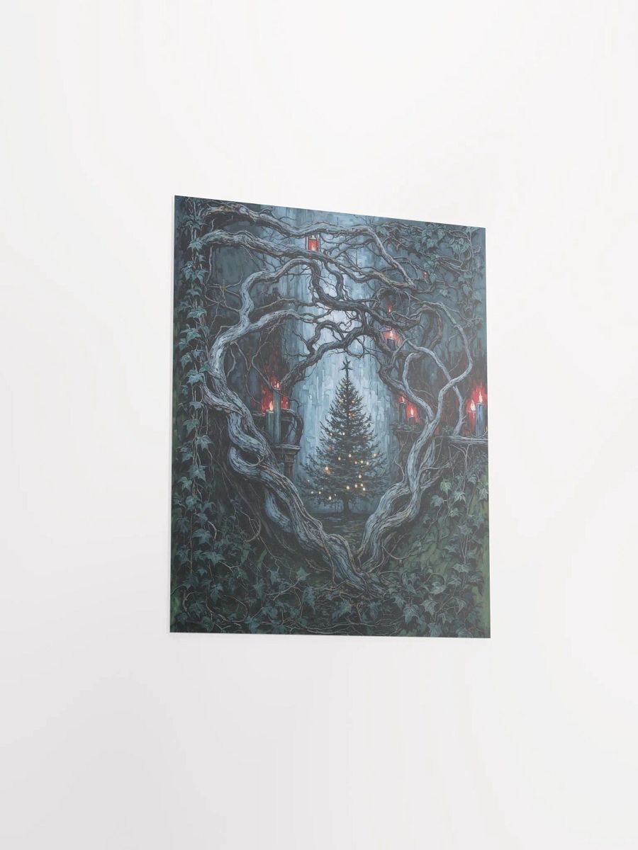 Dark Christmas Pathway Poster product image (15)