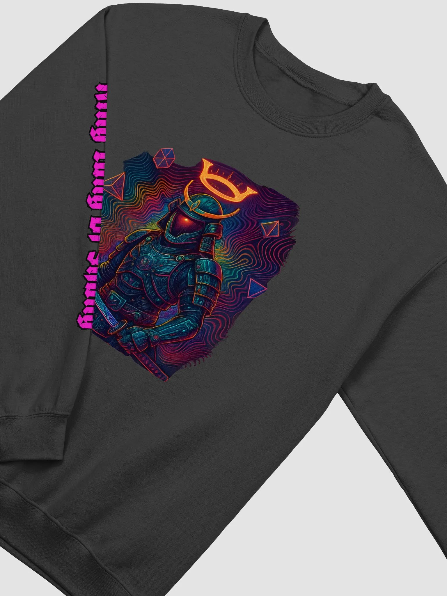 The Neon Samurai Crewneck Sweatshirt product image (7)