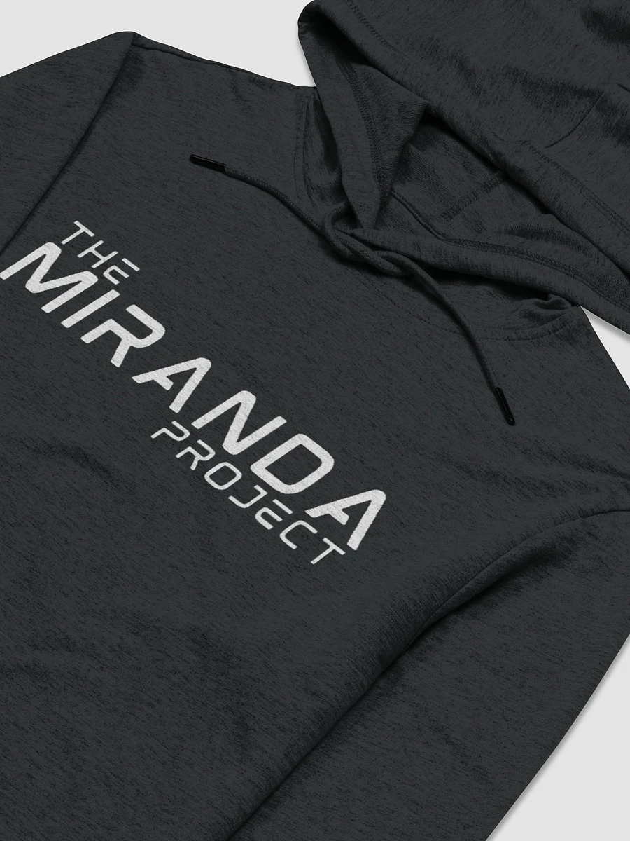 The Miranda Project White Logo Unisex Lightweight Hoodie product image (3)