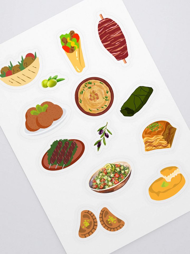 Arab Food Sticker Sheet product image (2)