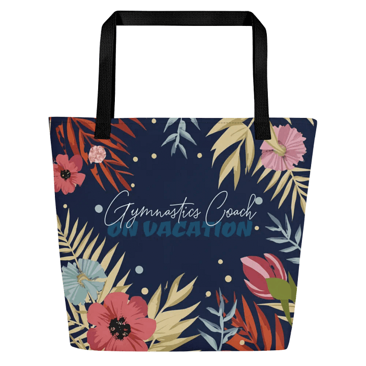 Gymnastics Coach on Vacation Navy product image (1)