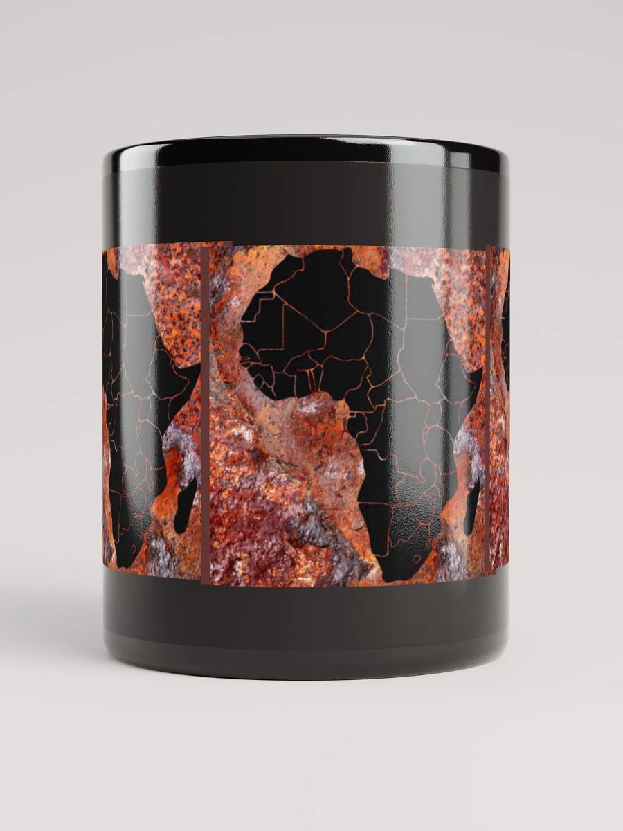 African Continent Black Glossy Mug product image (9)