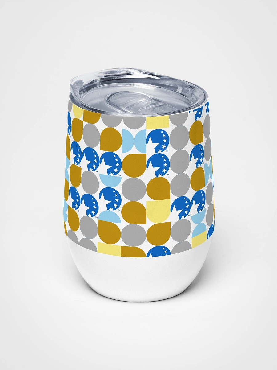 Tumbler with Lid featuring Icon Pattern product image (5)