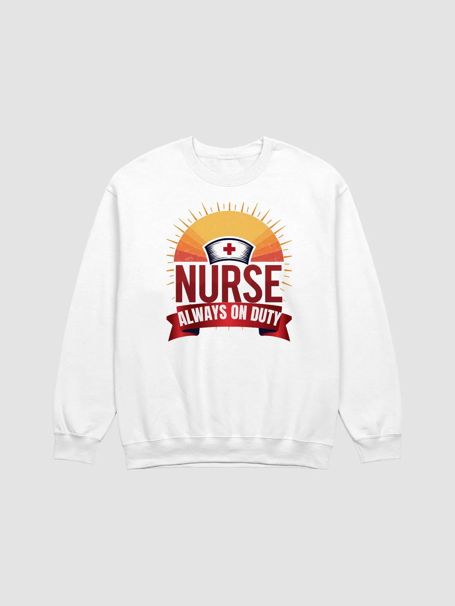 Always on Duty Nurse Crewneck Sweatshirt product image (5)