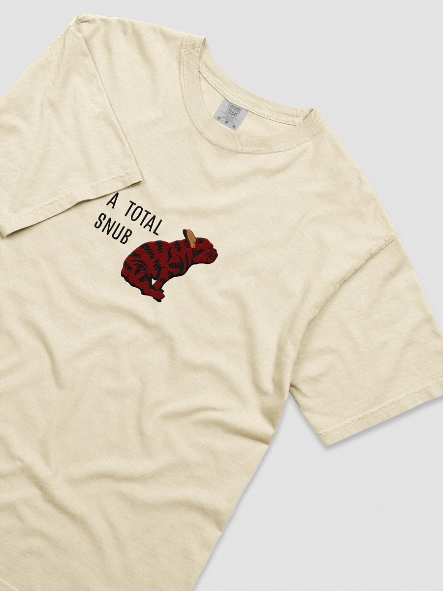 A Total Snub T-Shirt(Embroidered) of a French Bulldog(Brindle) product image (55)