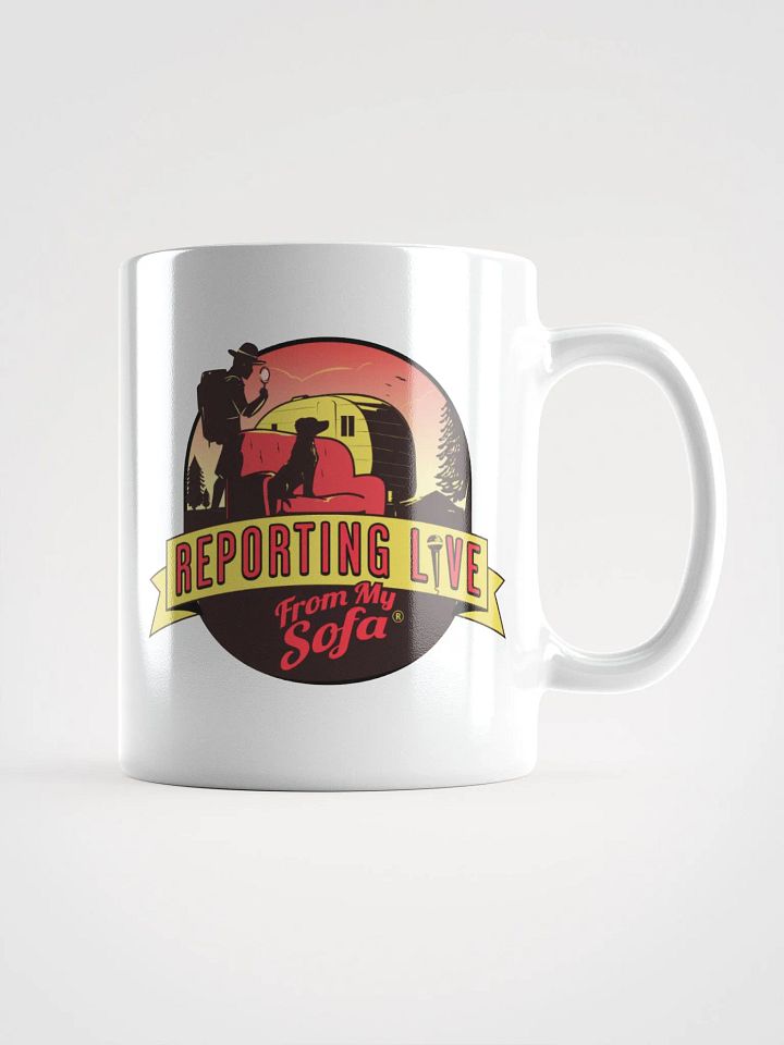 Reporting Live From My Sofa Mug product image (3)
