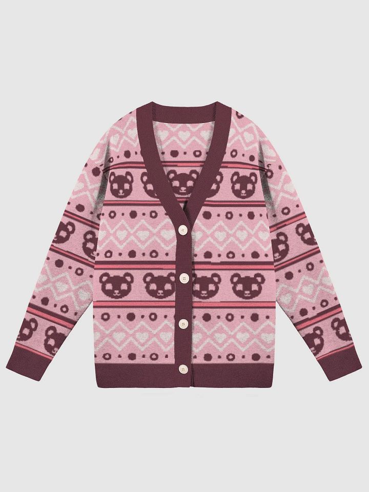TeddyChan Christmas Cardigan - Pink product image (2)
