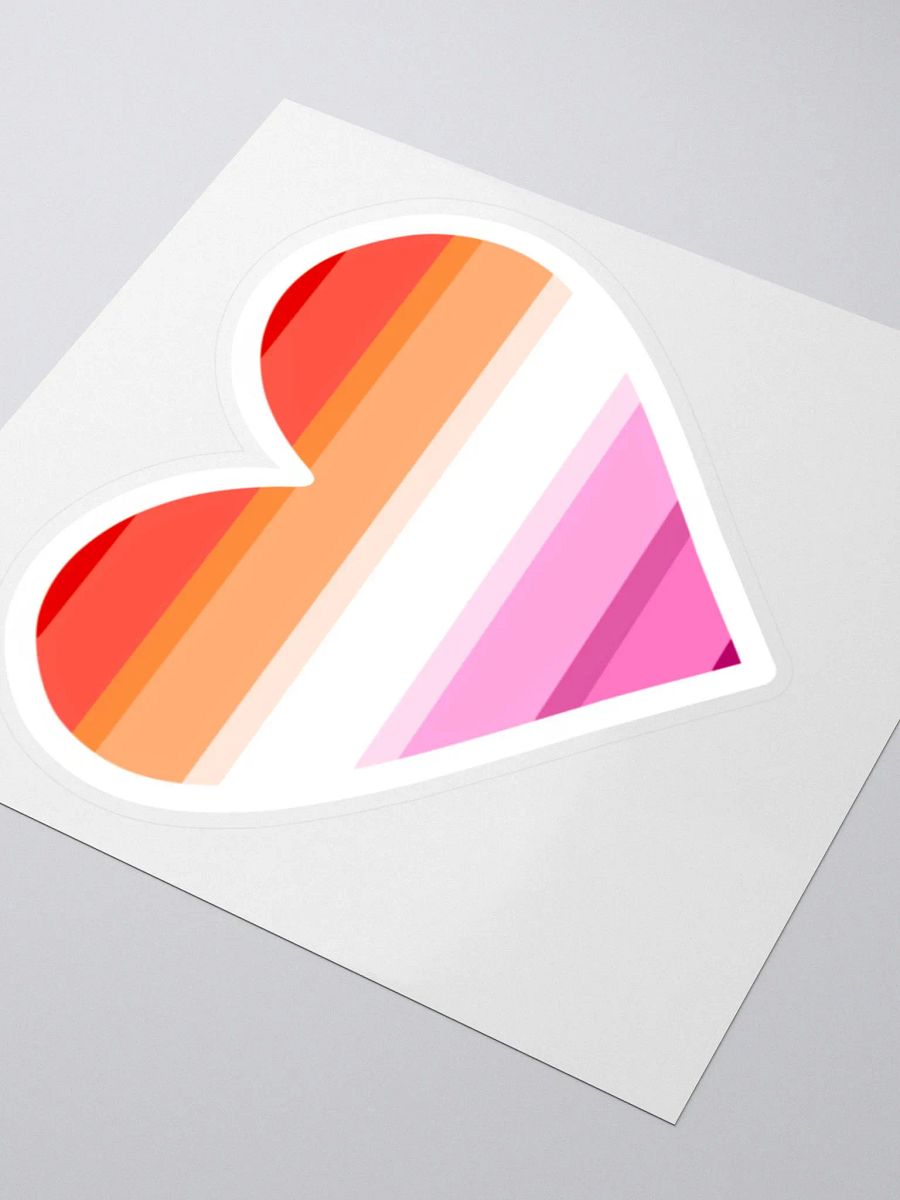 Lesbian Pride Sticker product image (9)