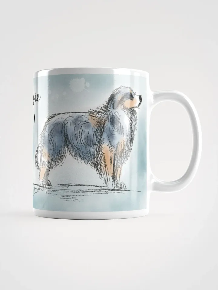 Hand Drawn Aussie Love White Glossy Mug product image (2)