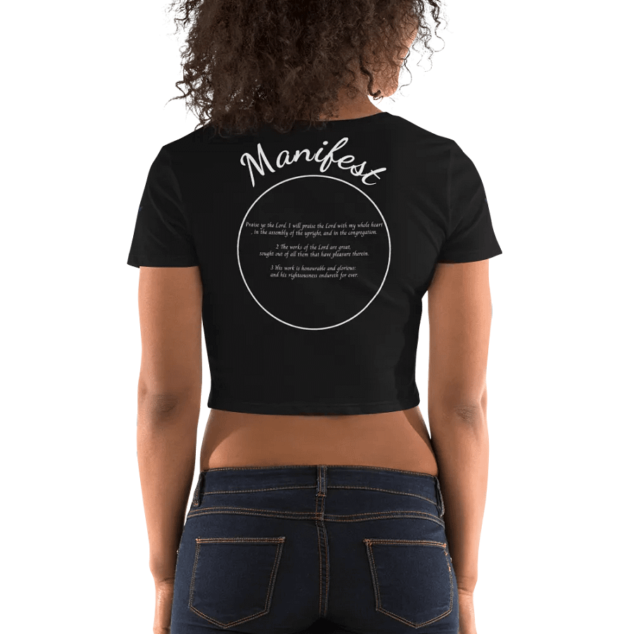 Manifest 111 Women's Crop Tee product image (4)
