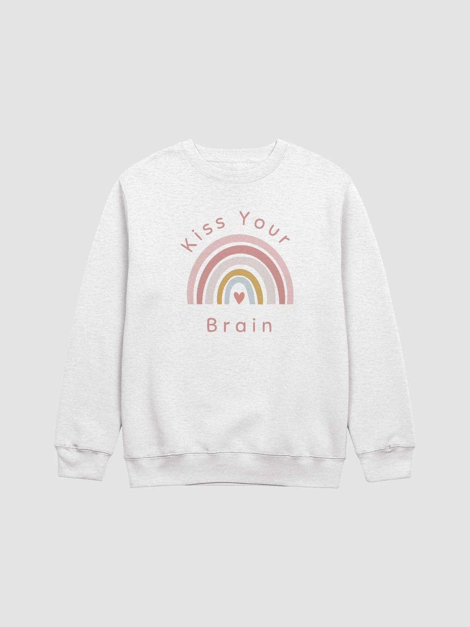 Kiss Your Brain Rainbow Sweatshirt product image (9)