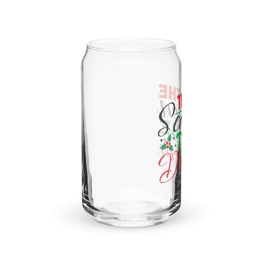 Festive 'Tis the Season Can-Shaped Glass product image (4)
