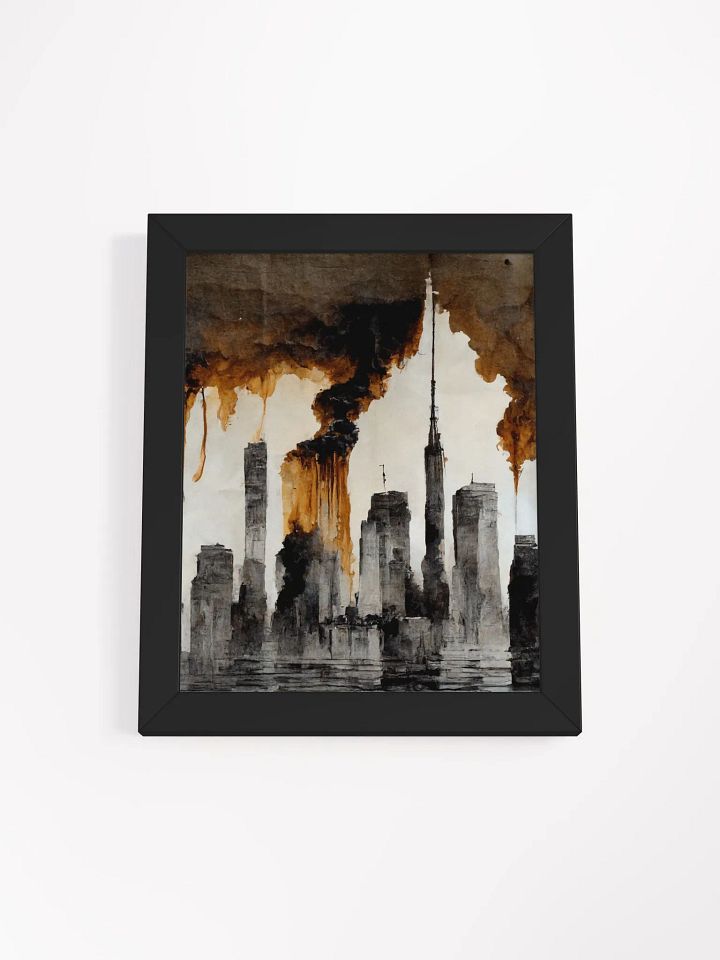 Eco-Friendly Ayous Wood Framed Matte Poster product image (2)