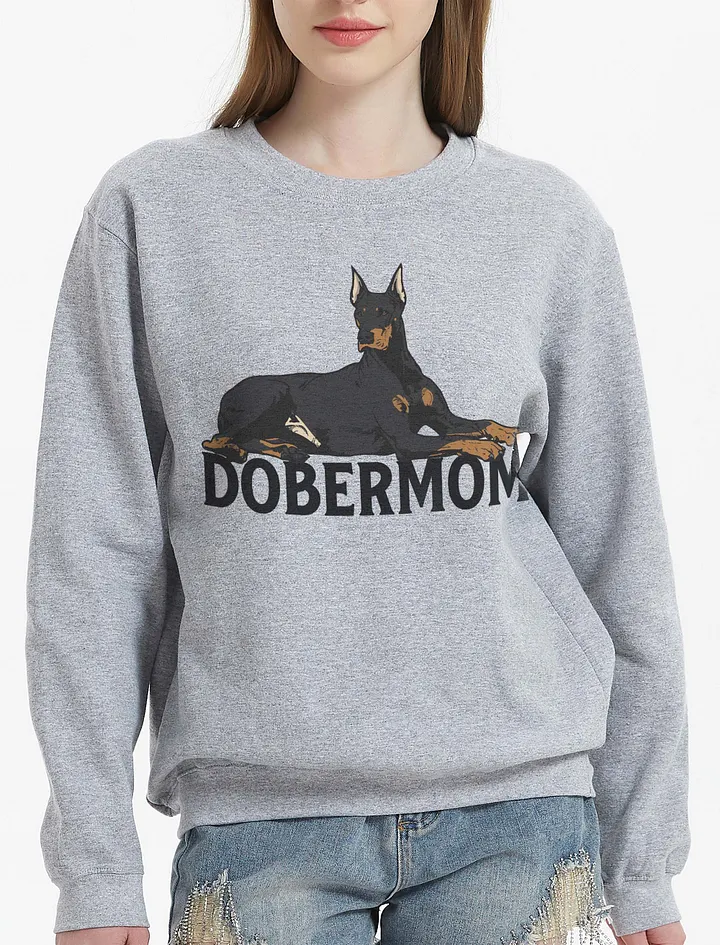 Dobermom Sweatshirt of a Doberman | Funny Shirt for Doberman Moms product image (22)