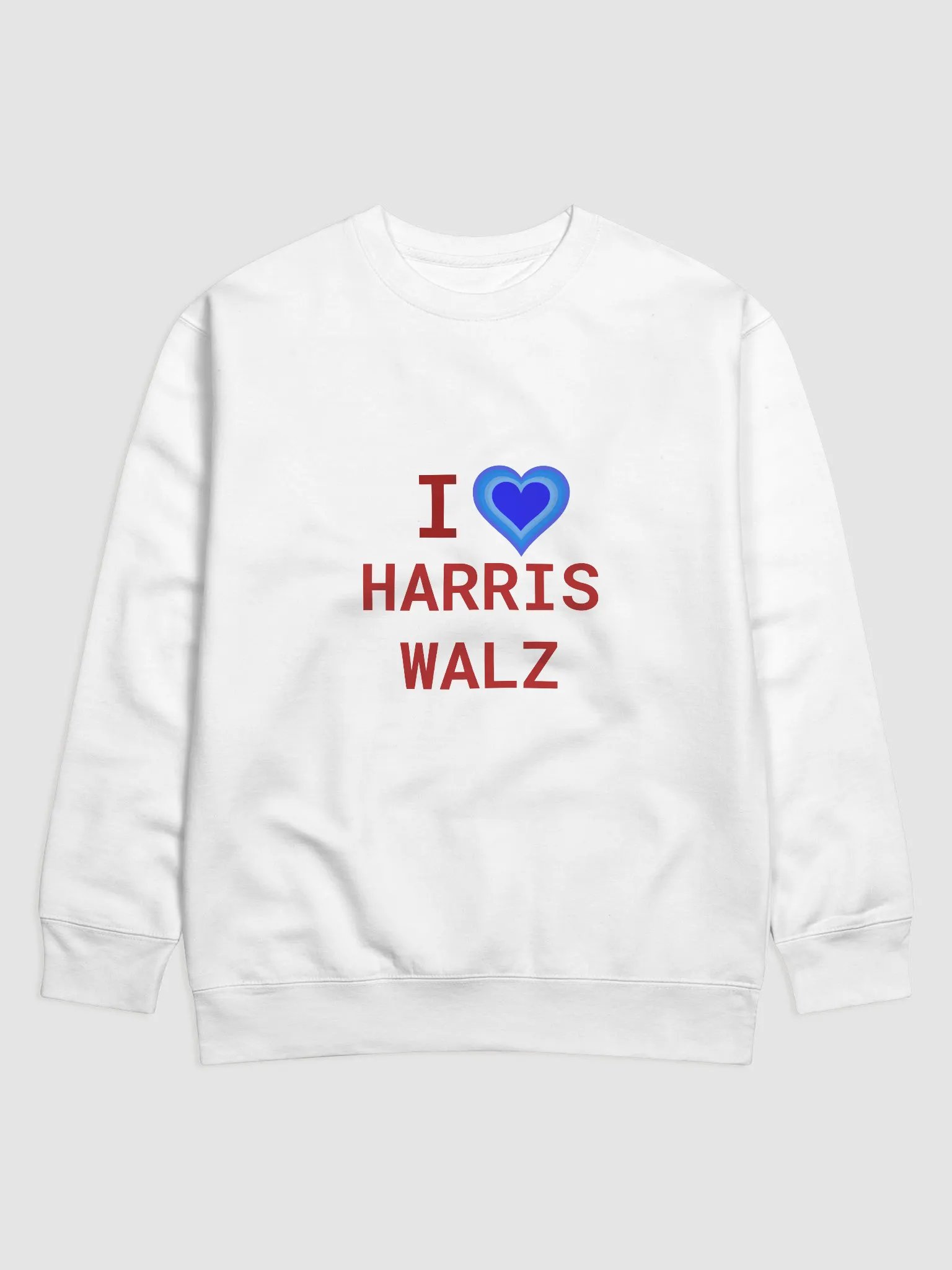 I Love Harris Walz Pull Over product image (1)