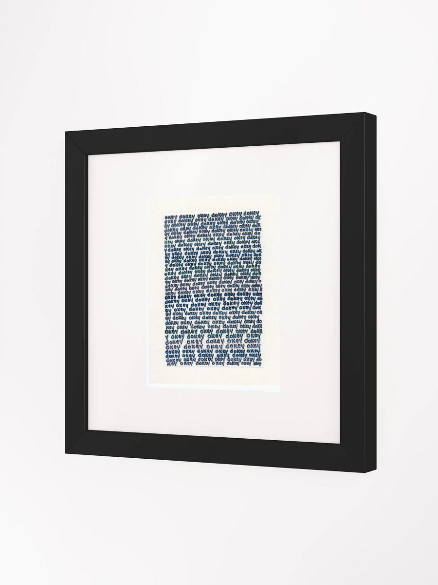Oomph Panel Card Print Framed product image (2)