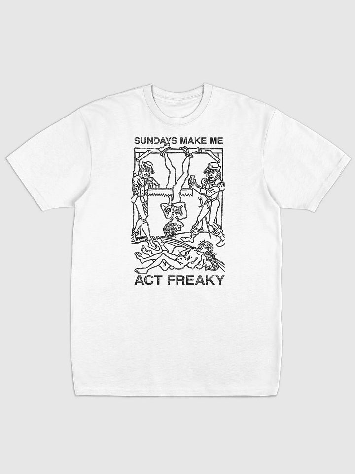 SUNDAY - White Tshirt product image (1)