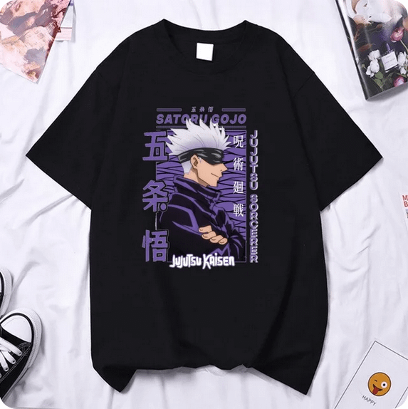 Anime Gojo Satoru T-shirt product image (1)