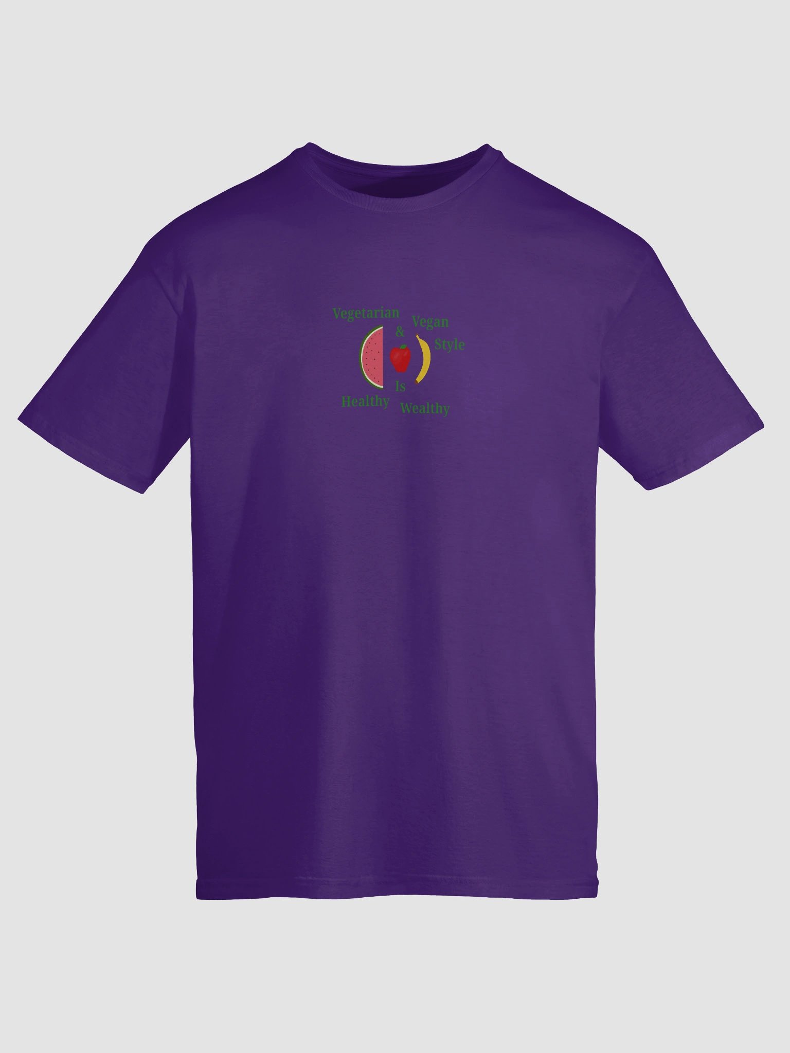 Healthy Wealthy Vegetarian & Vegan T-Shirt product image (9)