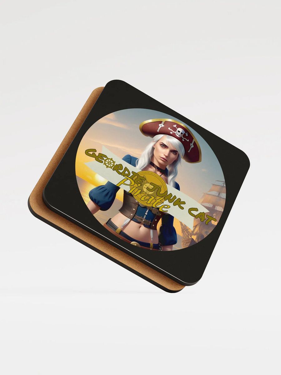 Pirate THREE Drink Coaster (3.74″x 3.74″, US and EU SHIPPING) product image (5)