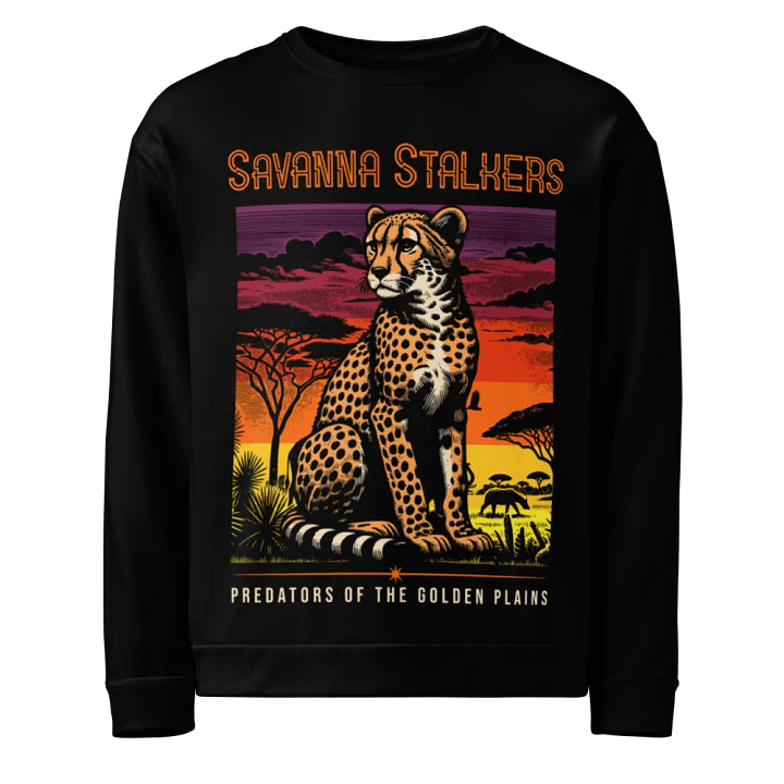 Savanna Stalkers All-Over Print Sweatshirt product image (1)