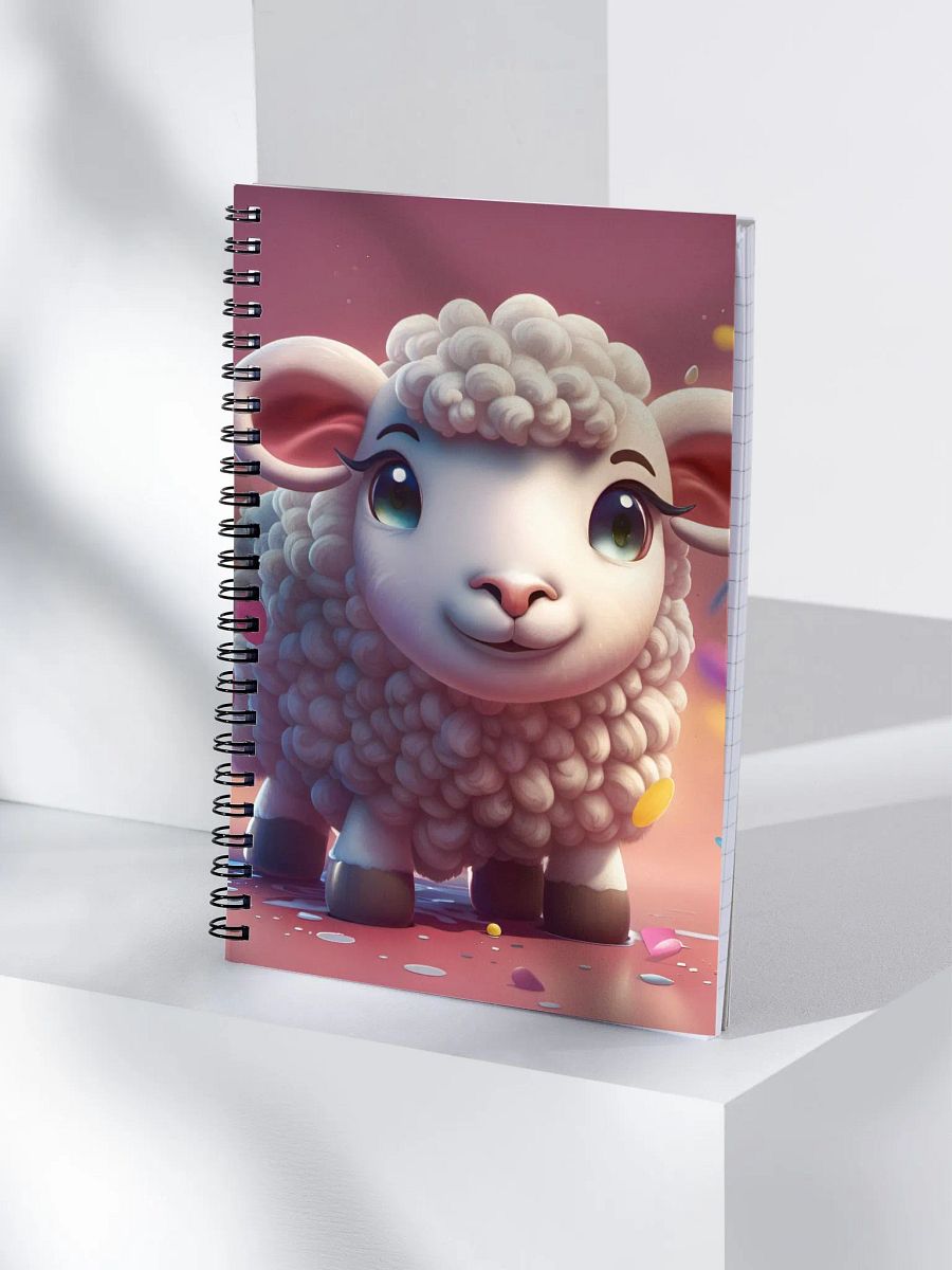 Cute Sheep Notebook product image (4)