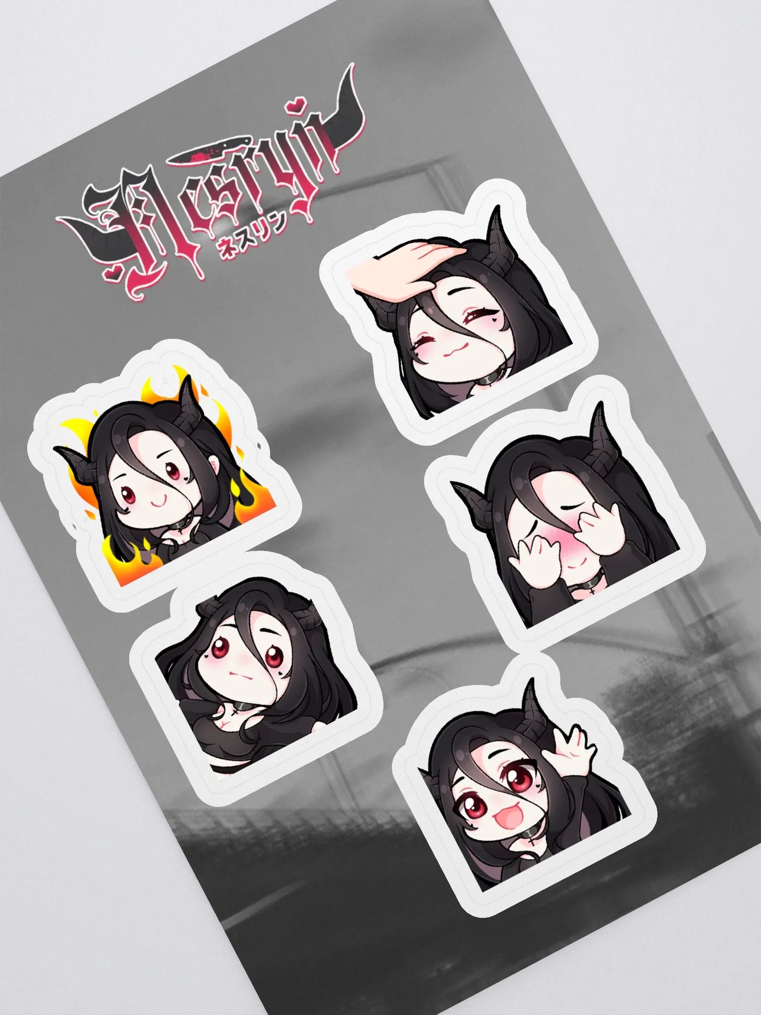 Emote Sticker Sheet product image (1)