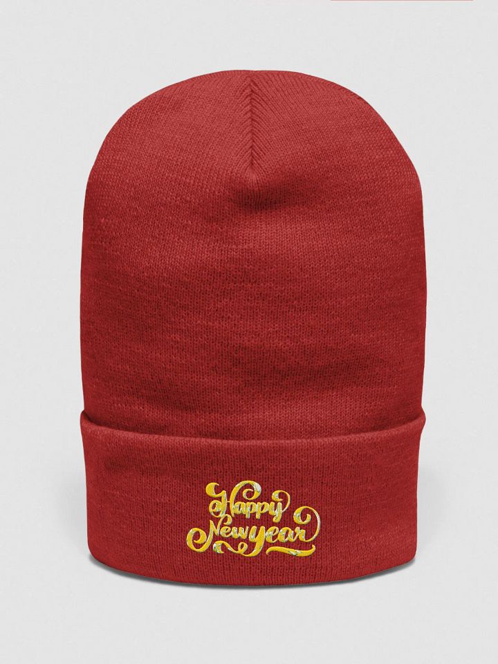 Yupoong Cuffed Beanie - Happy new year product image (1)