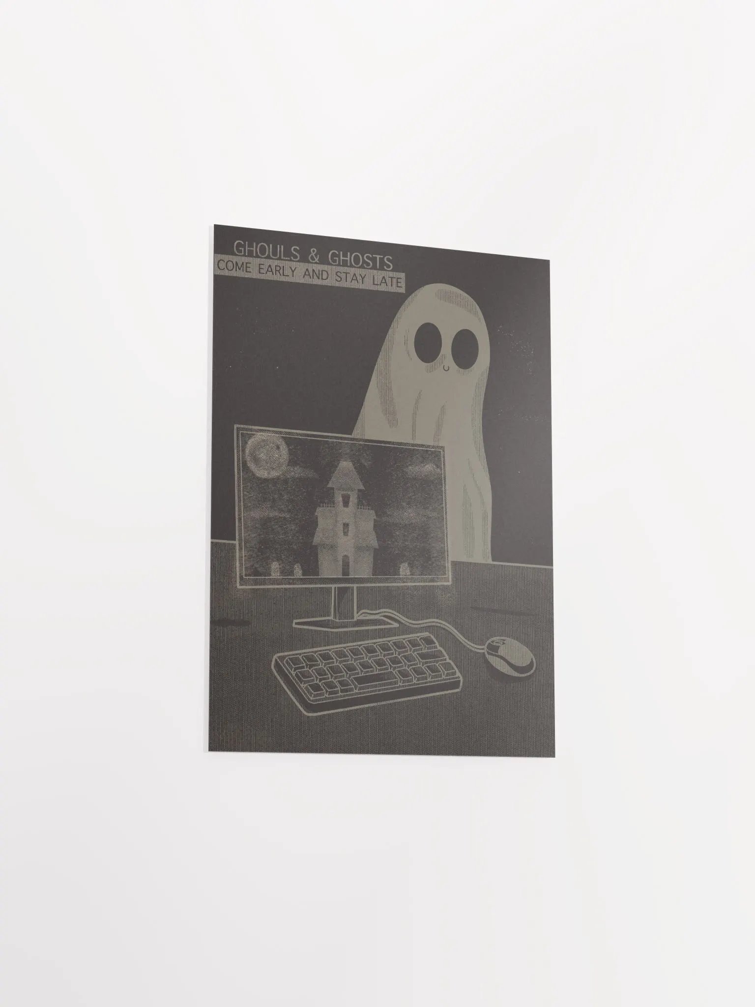 Ghouls & Ghosts Print product image (3)