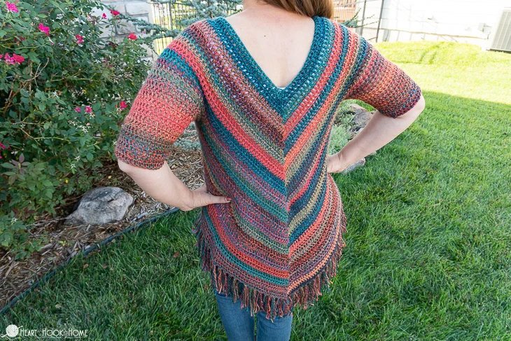 On Point Poncho Crochet Pattern product image (3)