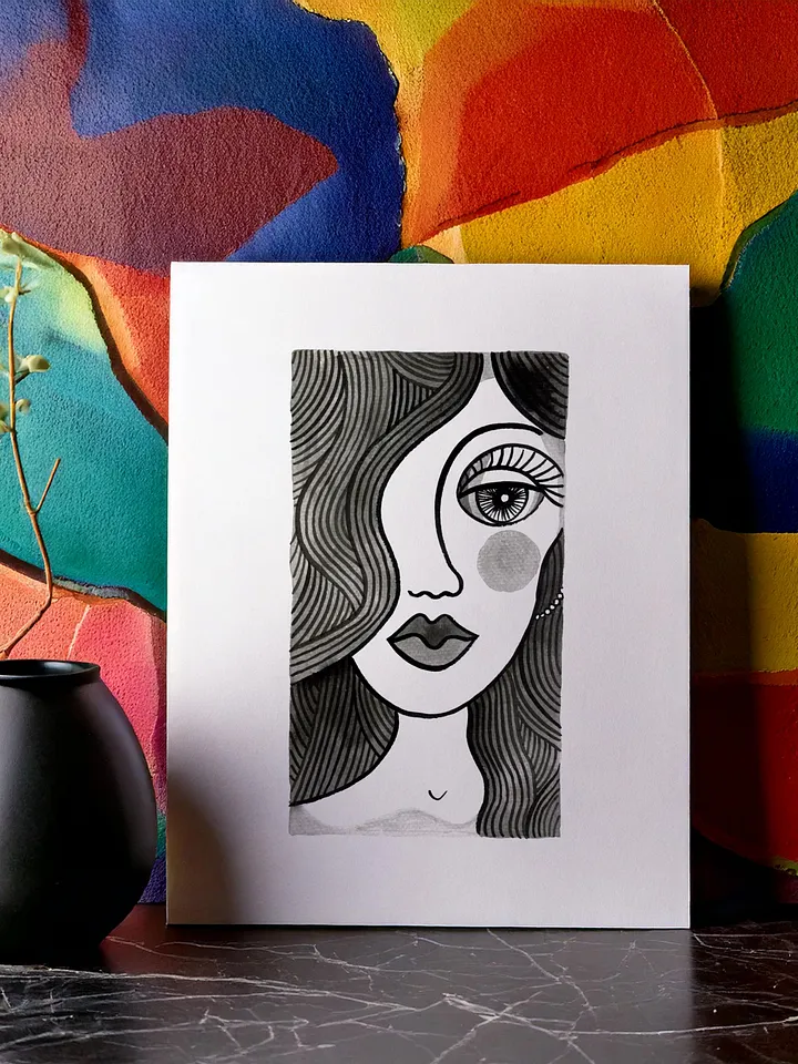Glam Girl - Giclée Fine Art Print product image (1)