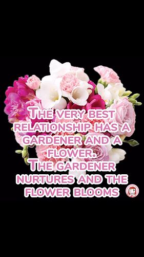 **A Healthy Relationship: A Gardener and a Flower**

Imagine a relationship as a garden. One person is the gardener, and the ...