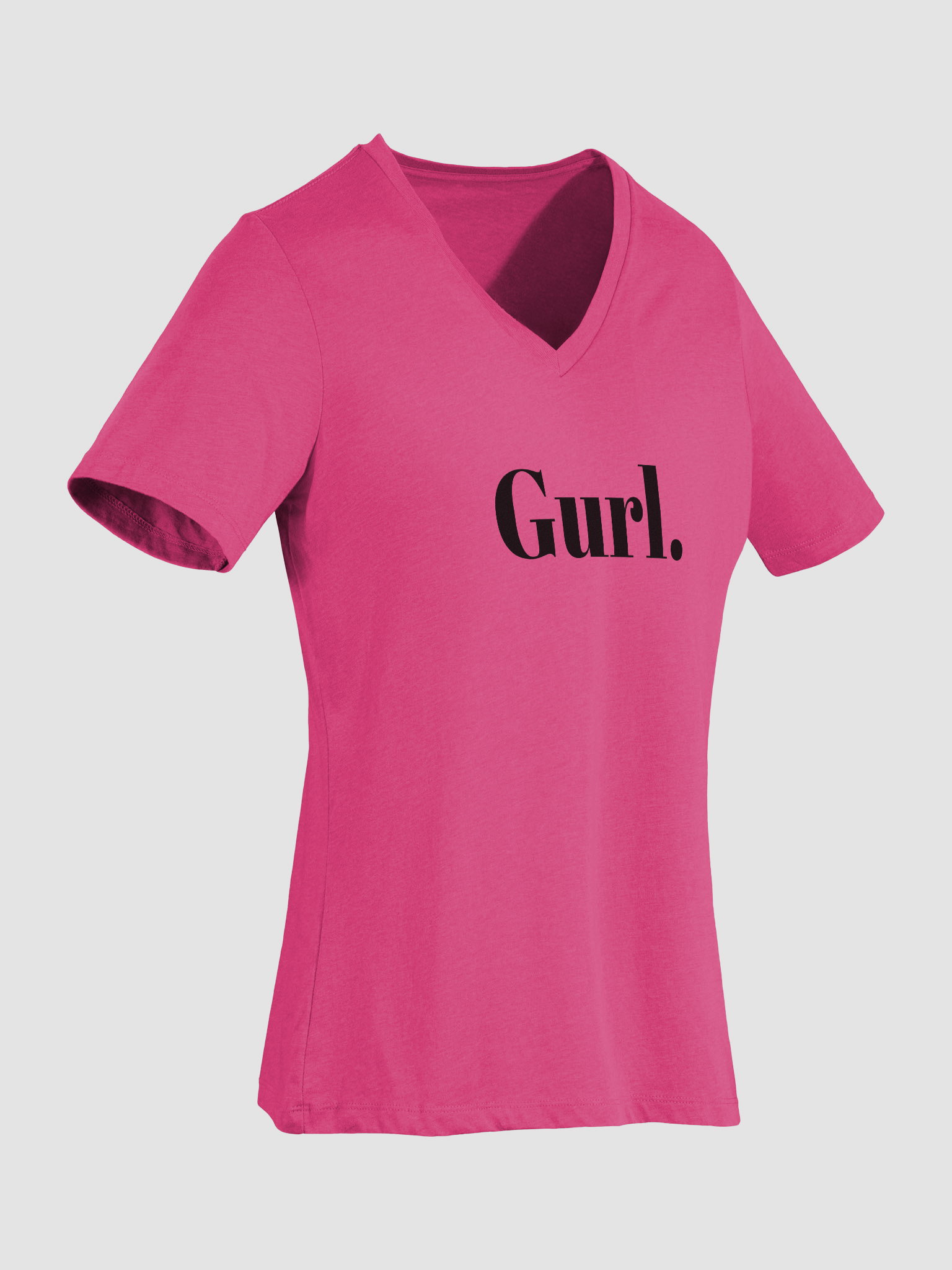 Gurl V-neck tee product image (26)