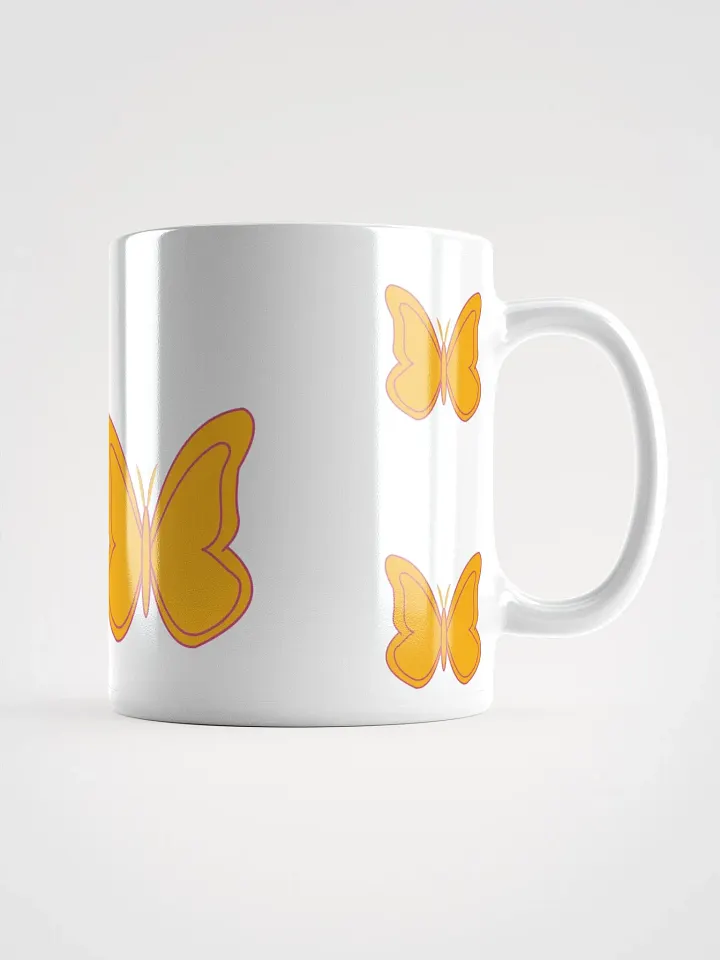 Orange Butterfly Symphony Mug product image (2)