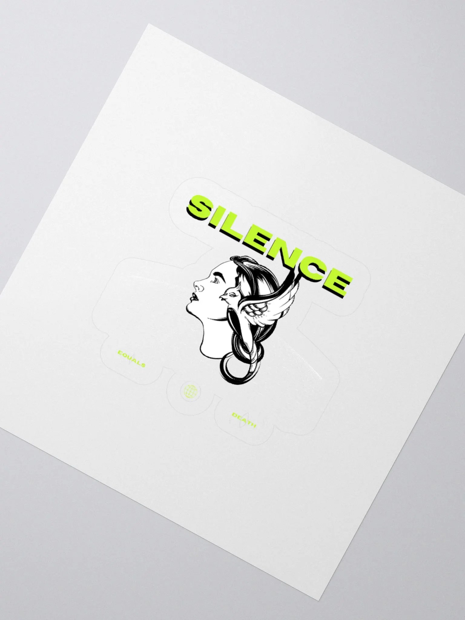 Silence Stickers product image (2)