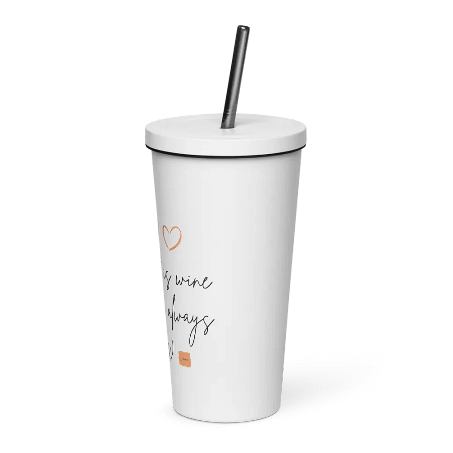 Books by DL White White Tumbler- Wine edition product image (3)