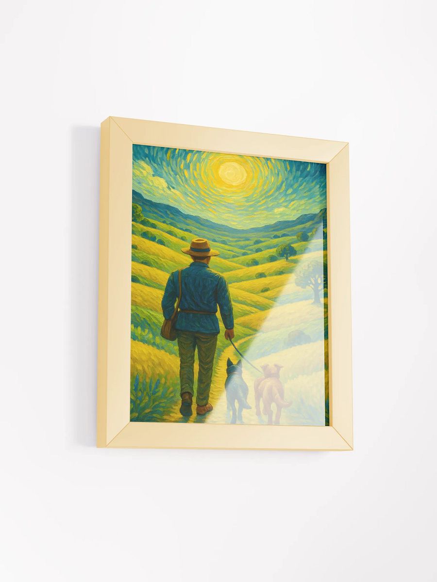 Swirling Sun Stroll Poster product image (19)