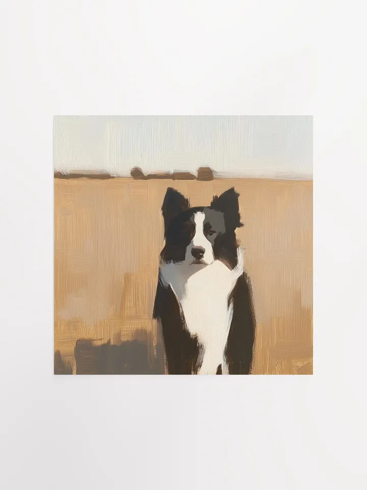 Modern Farmhouse: Border Collie I Art Print product image (1)