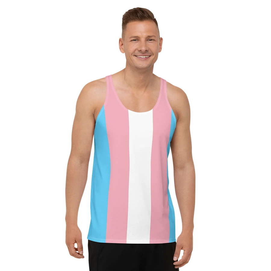 Trans Pride Flag - All-Over Print Tank product image (8)