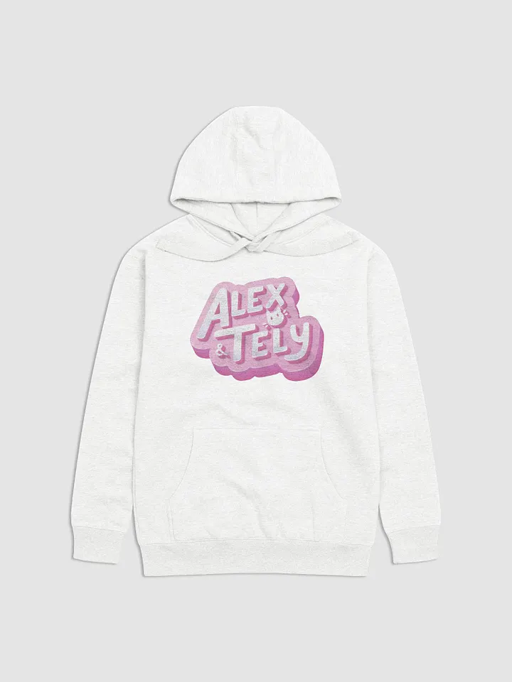 Alex & Tely Pink Logo Hoodie product image (2)