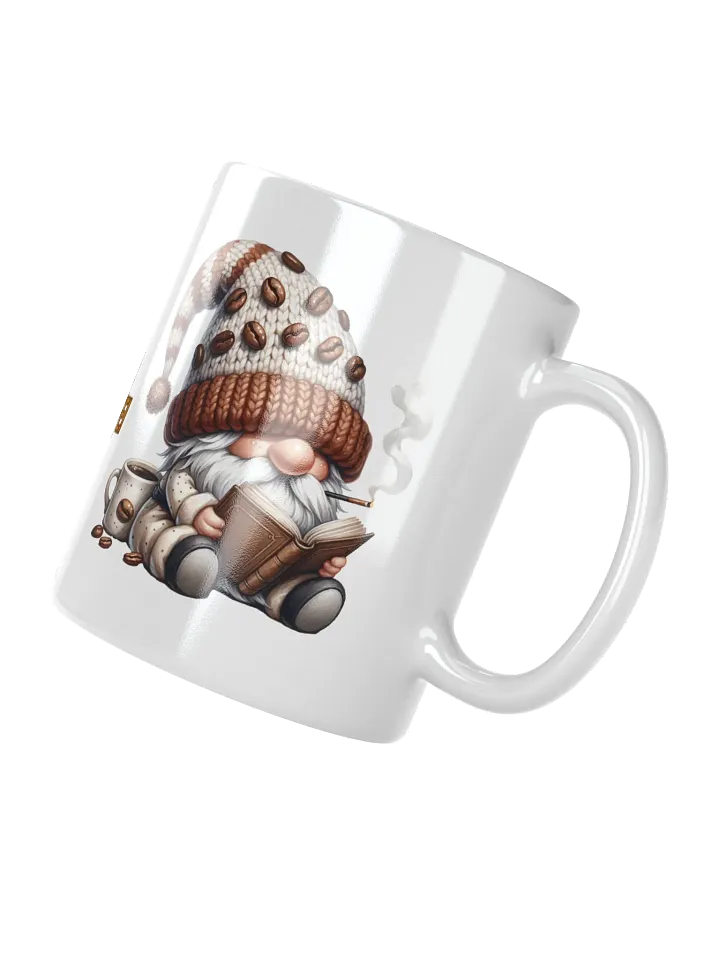 Coffee books bad habits Gnome life Ceramic Mug product image (2)